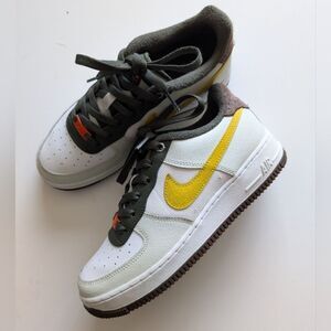 Nike Air Force 1 CACTUS LV8 GS Vivid Sulfur GREEN FV3647-171 Youth 7Y | Wmn's 9
